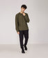 Men's Raw Waffle Knit Shirt